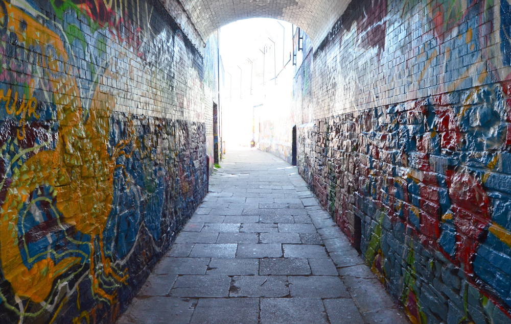 Graffitistraatje // Graffiti Street // Ghent, Belgium