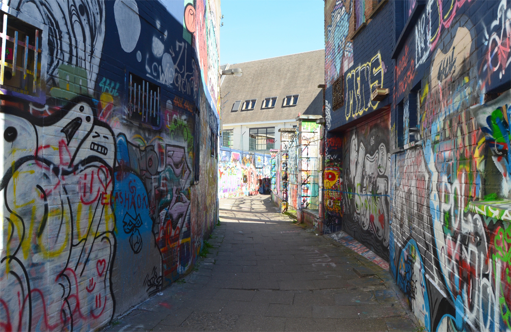 Graffitistraatje // Graffiti Street // Ghent, Belgium