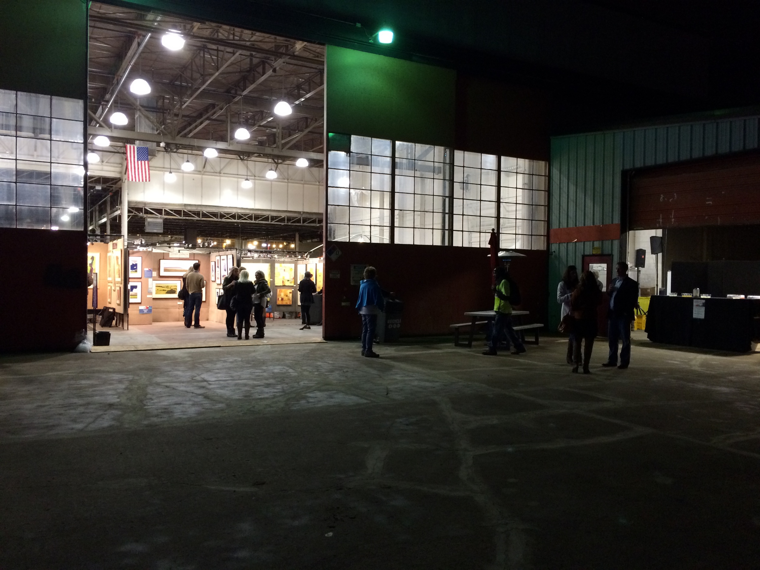 Stanley Marketplace at night