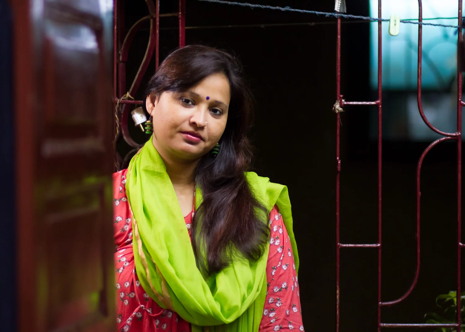 Shahina Javed, 29yrs of age. Images taken at her home in Rajabazar, Kolkata