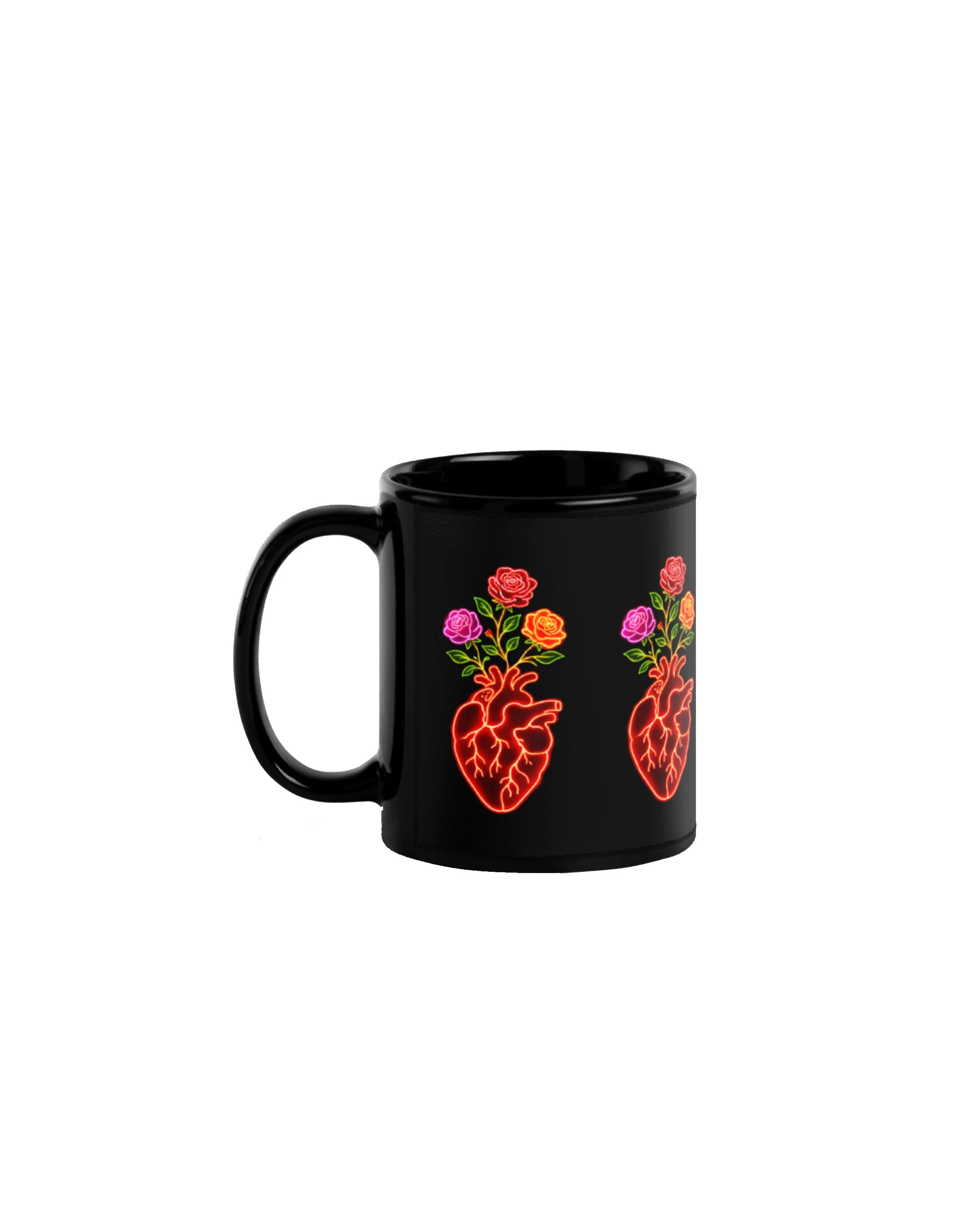 CERAMIC CORAZON NEON MUG