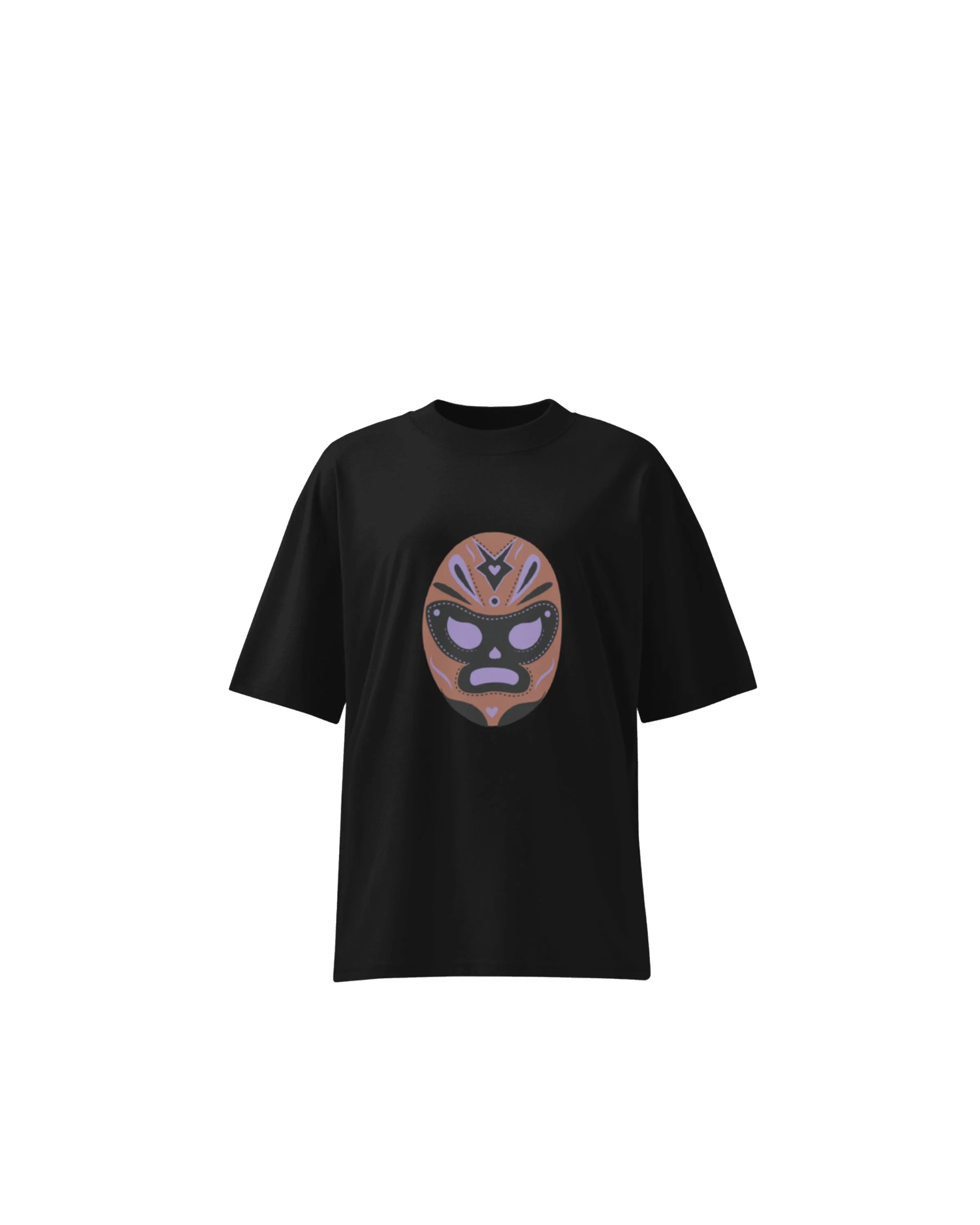 UNISEX LUCHA GRAPHIC TEE /BROWN