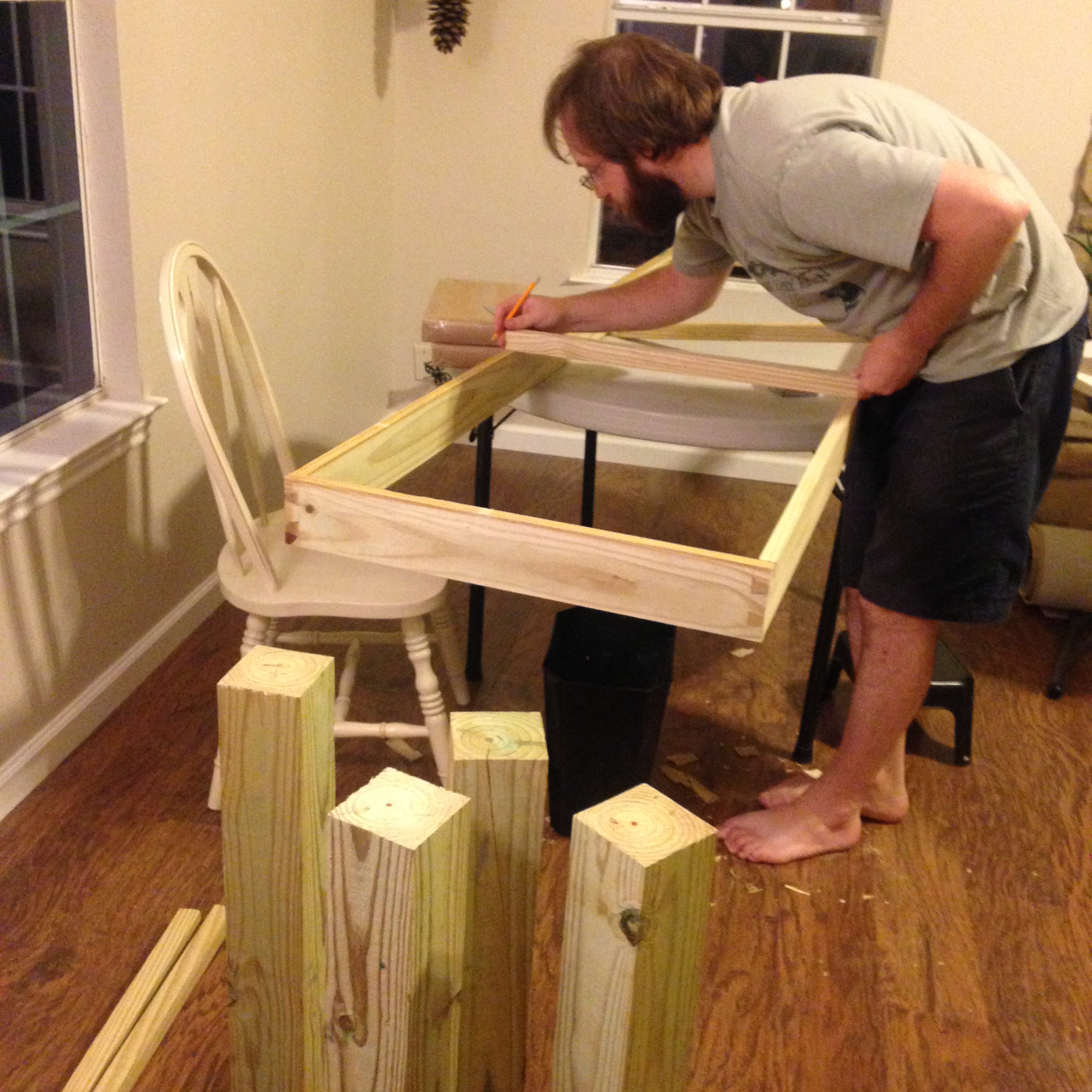 Projects at Eidolon Easy DIY Pine Wood Table Plans — Eidolon House
