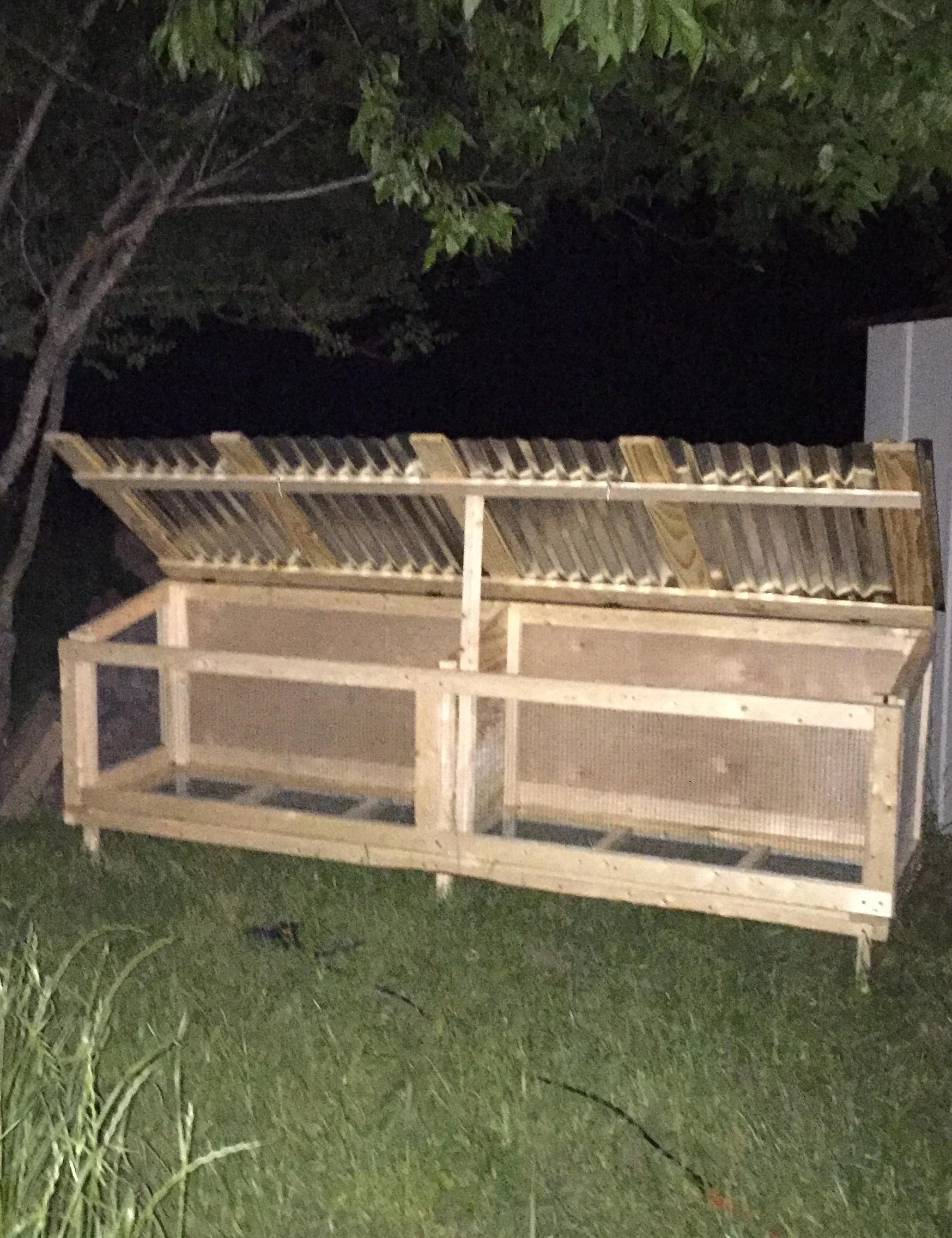 underground rabbit hutch