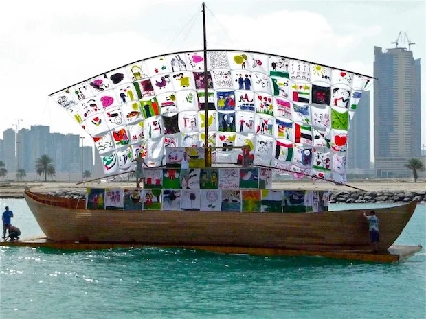 The Worldly “Ship of Tolerance” Docks in DUMBO | Art F City