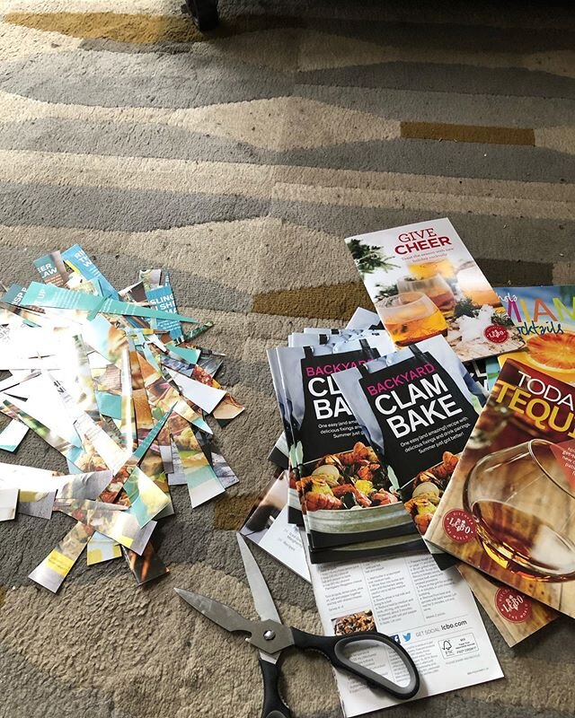 This food stylist purged through 16 years of promotional material and decided there was way too much creative energy to throw in the recycling bin. I want to thank everyone and anyone I worked with over the years and know I have you in my heart and a
