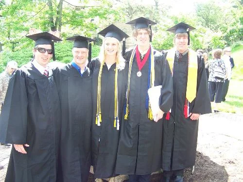 Turpin buddies at Wittenberg graduation...2009