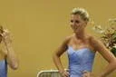 Maid of honor in Danielle's wedding.