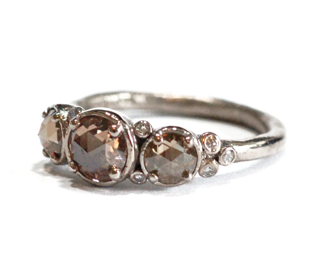 Arctic-Autumn-Ring-18-carat-white-gold-rose-cut-champagne-diamonds (Side 2).jpg