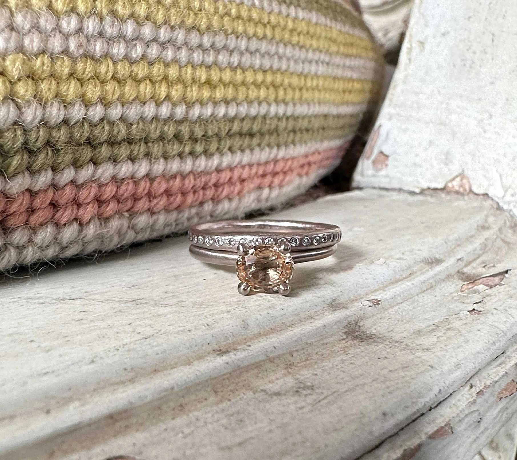 Apricot-Sapphire-&-White-Diamond-Ring-Set.jpg
