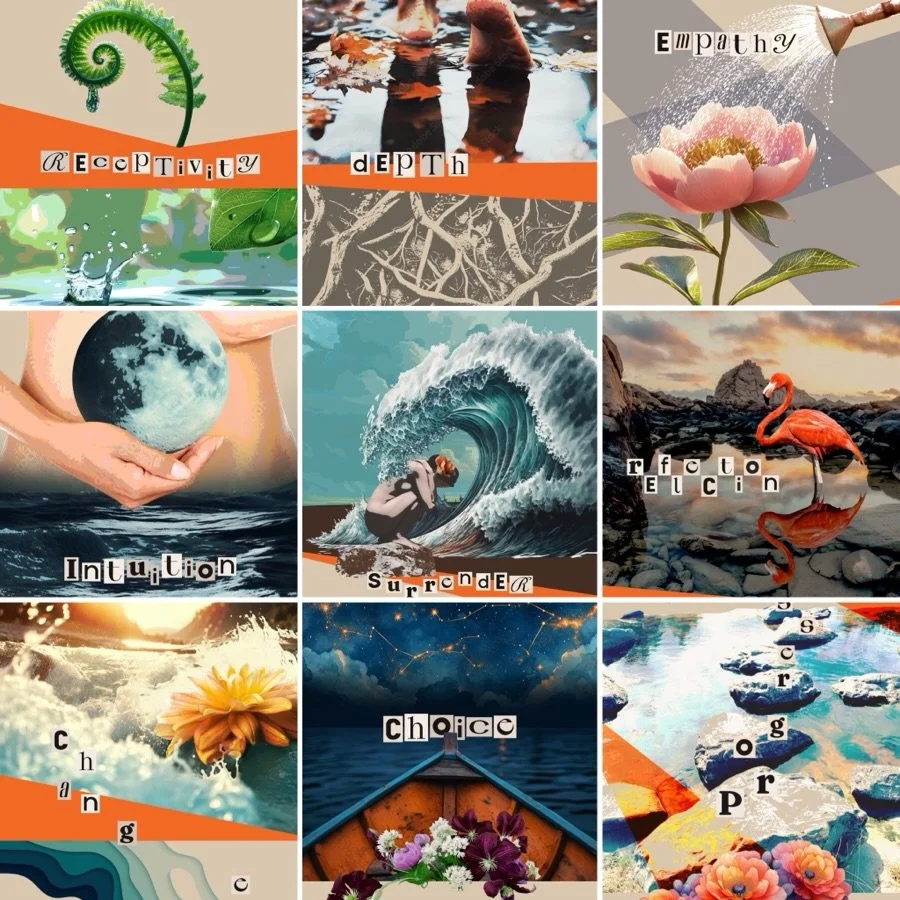 Calling on all the water cards today! Only 4 days left to reach our stretch goal on Kickstarter for the digital app! Spread the word, this is the final push. 
#neworacledeck #oraclecards #tarotcollector #taroteverydamnday #tarotcommunity