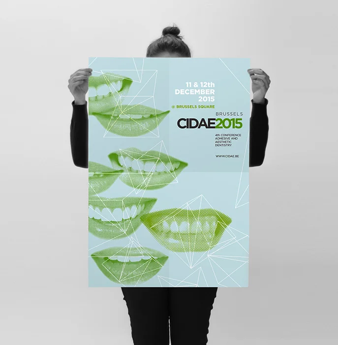 Proposition d'affiche pour le conférence de dentisterie CIDAE 2015 (avec Numic )