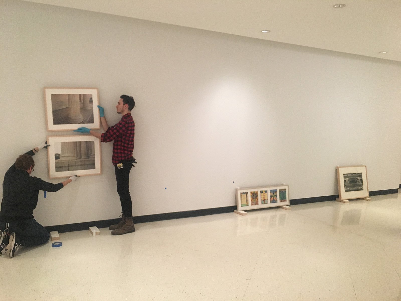 Working with a curator to get the placement of several John Pfahl photographs. 