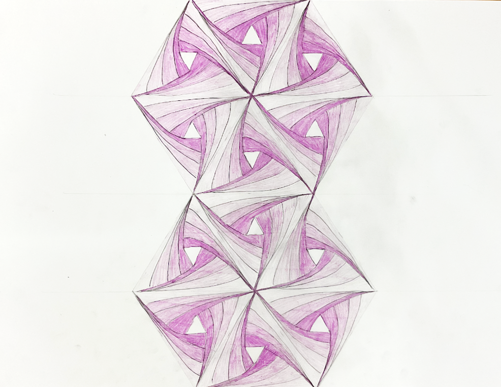  Skye Williams, Weaving Triangles 