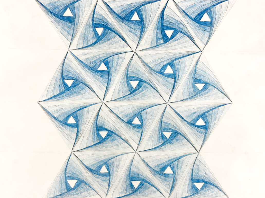  Skye Williams, Weaving Triangles 