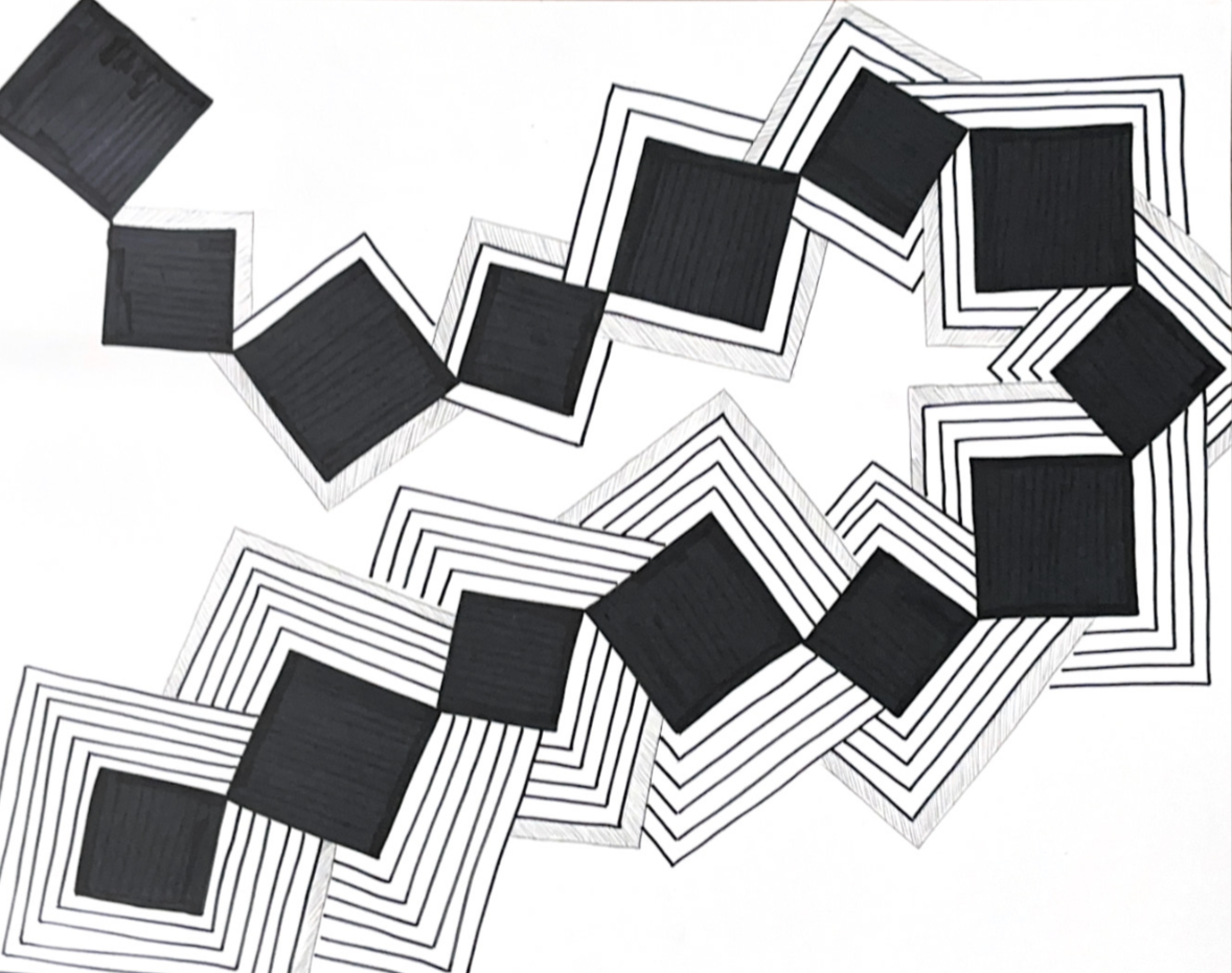  Kenia Benitez Sanchez, Braided Tiles 