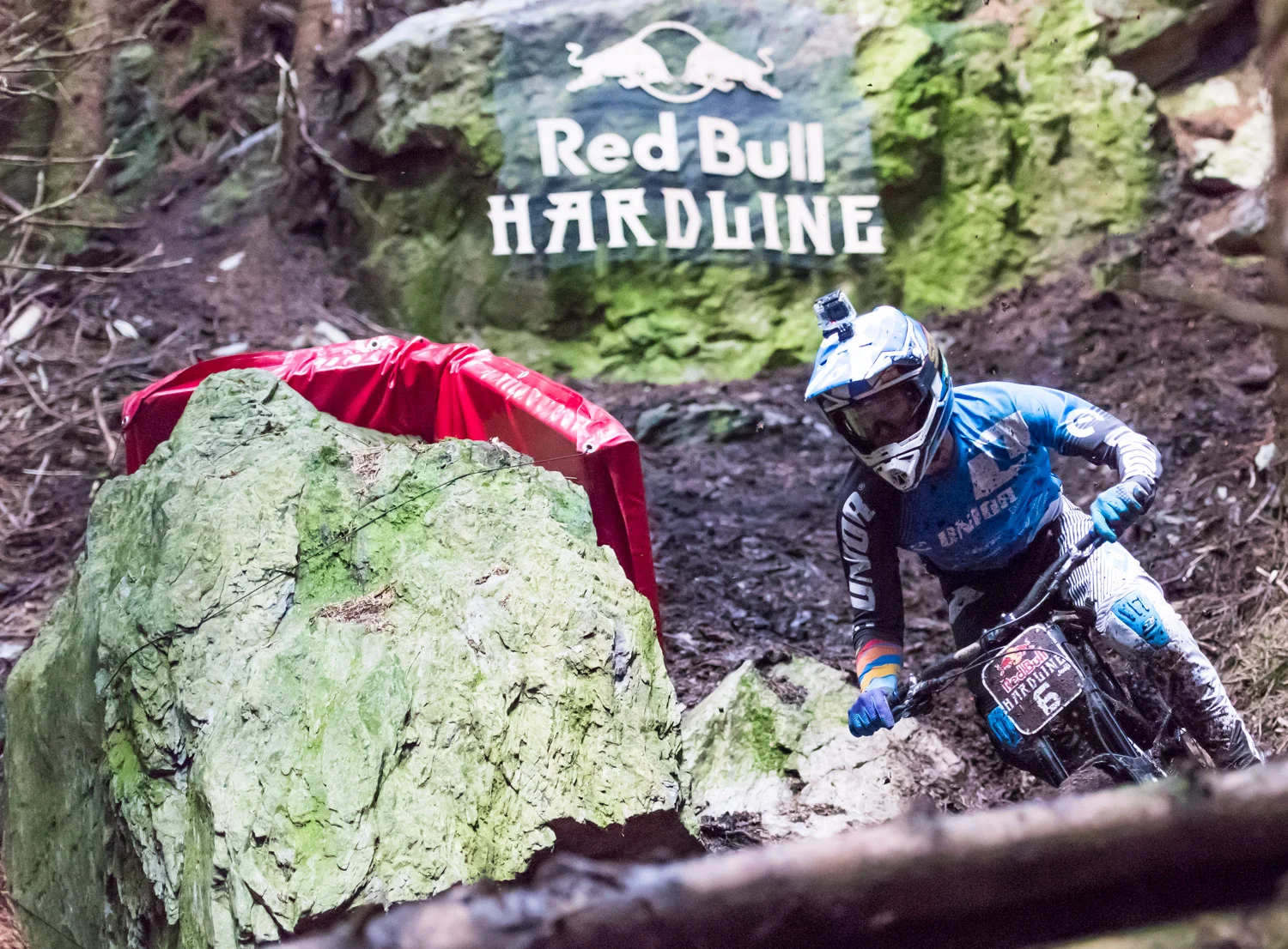 Red Bull Hardline 2015 Winner Ruaridh Cunningham at The Slab