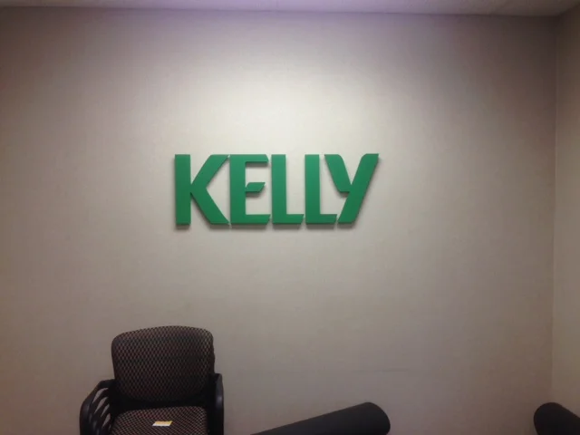 Individual PVC letters