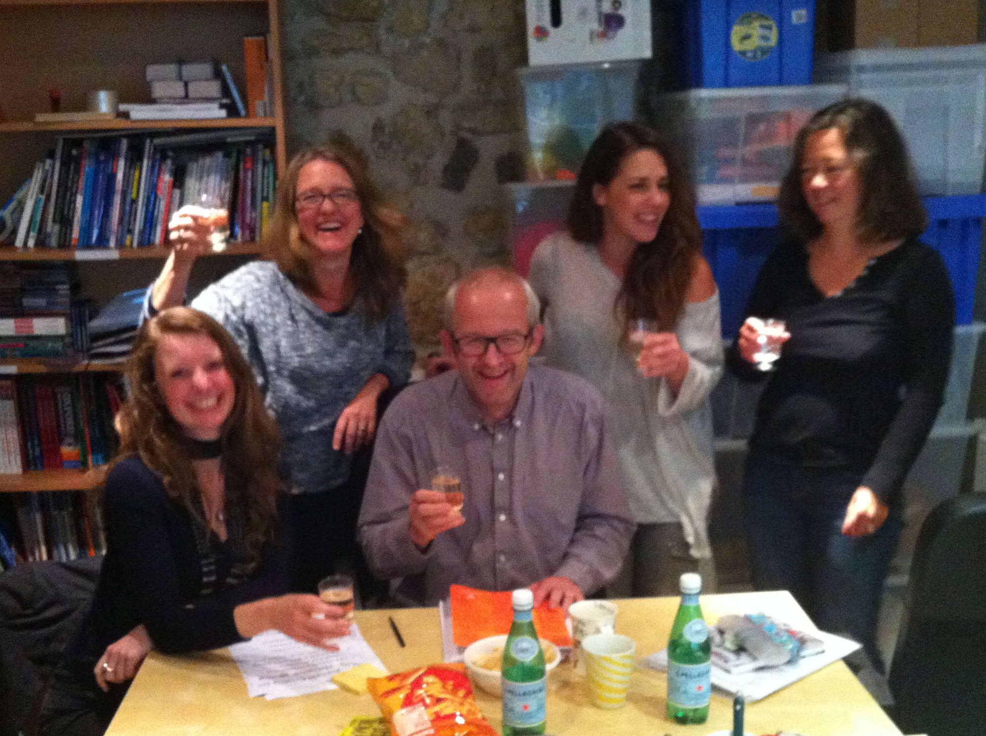 Instruction always concludes with a publishing party!