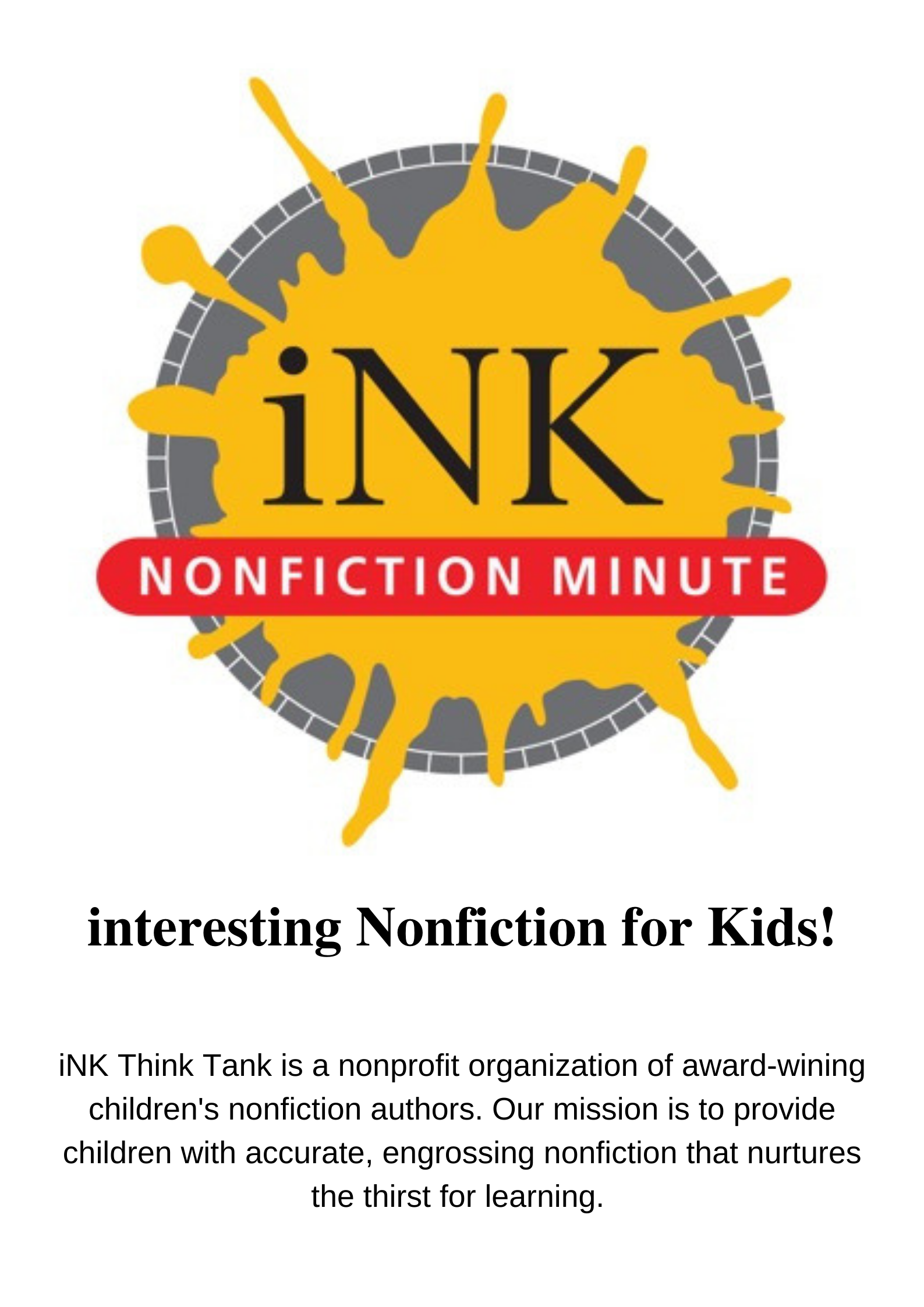 iNK Think Tank: Nonfiction Minute