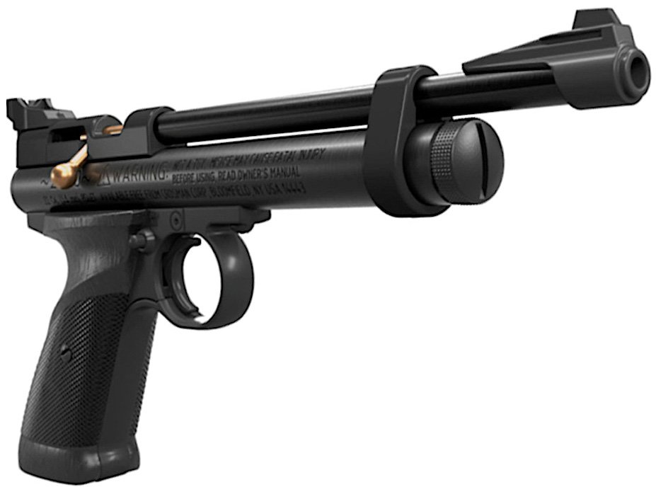 Airgun Pistolet Crosman Night Stalker Billes acier 4,5 CO2 3,7 J