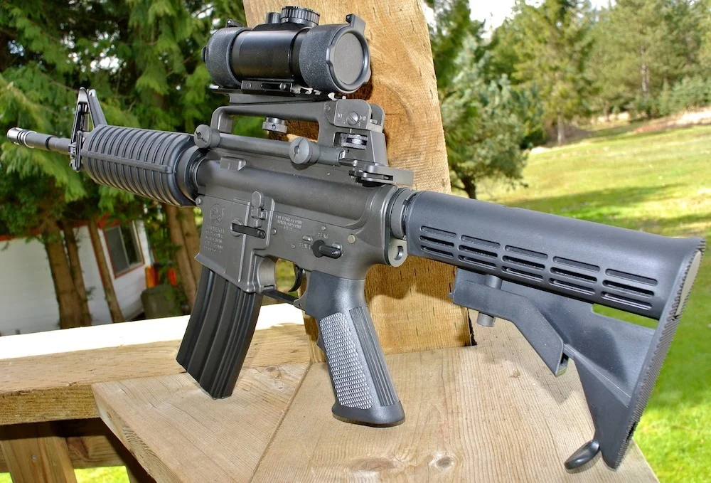 King Arms Colt M1A1 Metal AEG - 6mm Airsoft Carbine