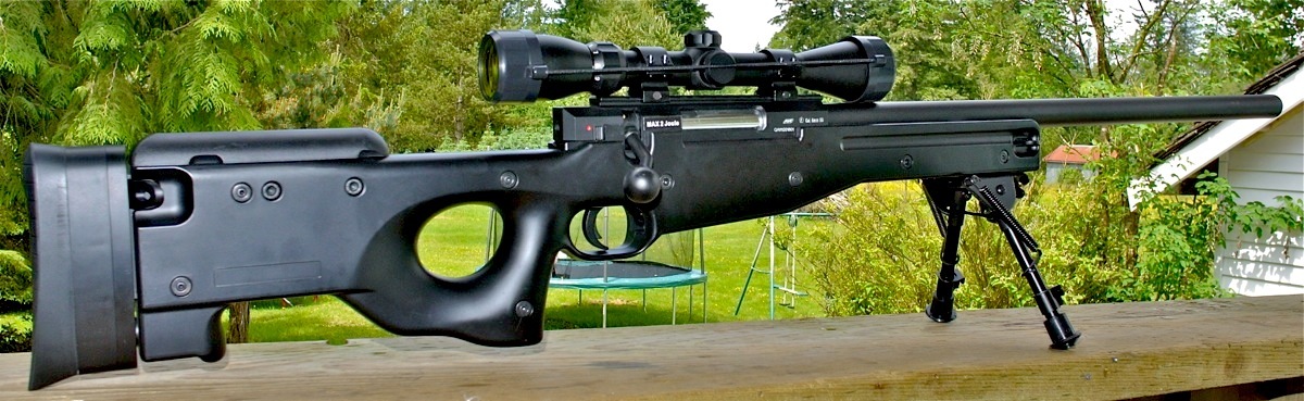 ASG AW .308 Bolt Action Sniper Rifle - 6mm Airsoft