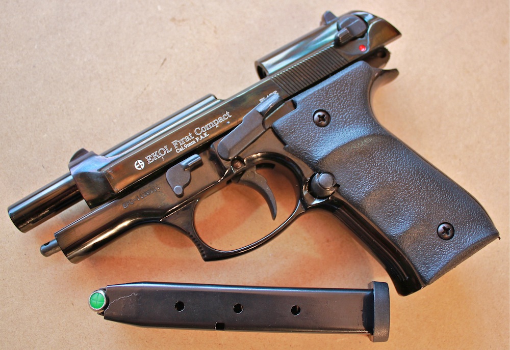 EKOL Firat Compact 9mm P.A.K. Blank Gun