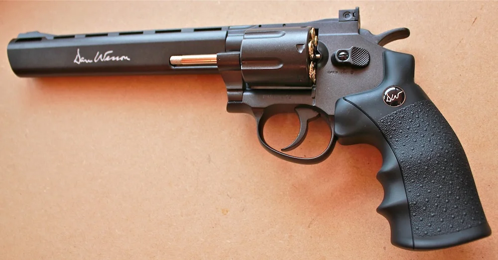 ASG Dan Wesson 8 inch Black - 4.5mm - BB - Revolver