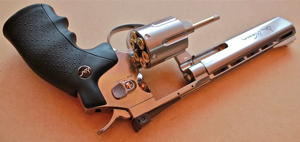 ASG Dan Wesson 6 inch Silver - 4.5mm - BB - Revolver