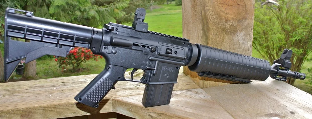 Crosman M4-177 - .177 Cal Pellet & 4.5mm Steel BB Multi-pump Air Rifle