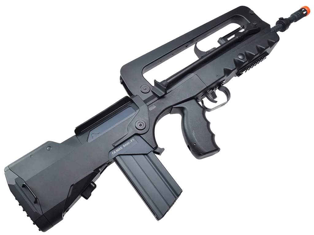 Cybergun Famas AEG Airsoft Rifle Right Side Angle.jpg