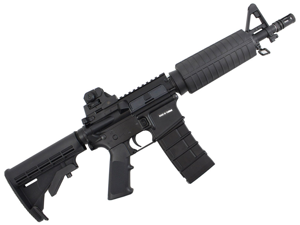 KJW M4 Version 3 Full Metal Gas Blowback Airsoft Rifle Includes 1200 .20g BB's 