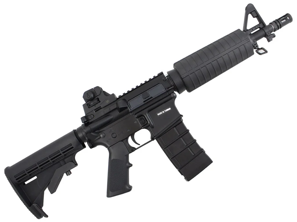 KJWorks M4 CQB Carbine GBB Airsoft Rifle Right Side.jpg