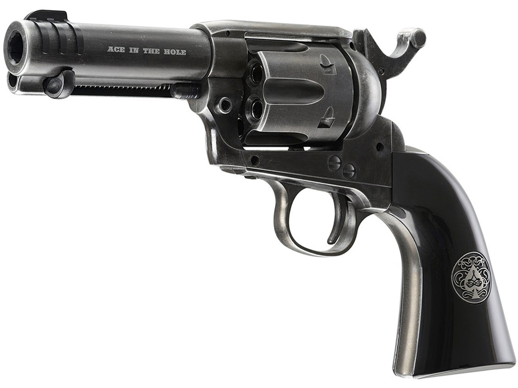 new Legends Ace-in-the-hole Co2 Pellet Revolver Pearl Grip Weathered for sale online 