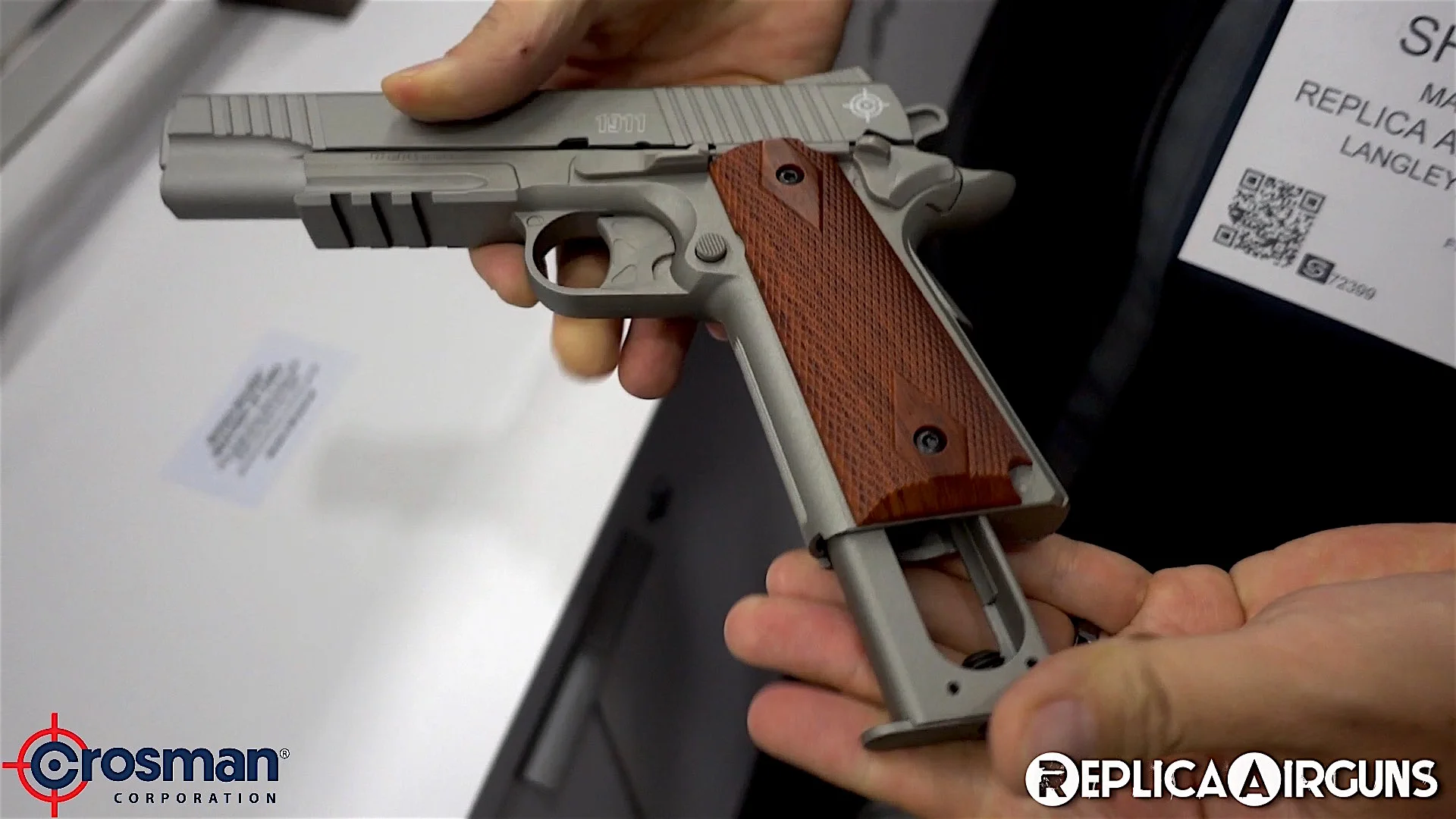 SHOT Show Las Vegas 2018 Crosman Pellet 1911 Mag.jpg