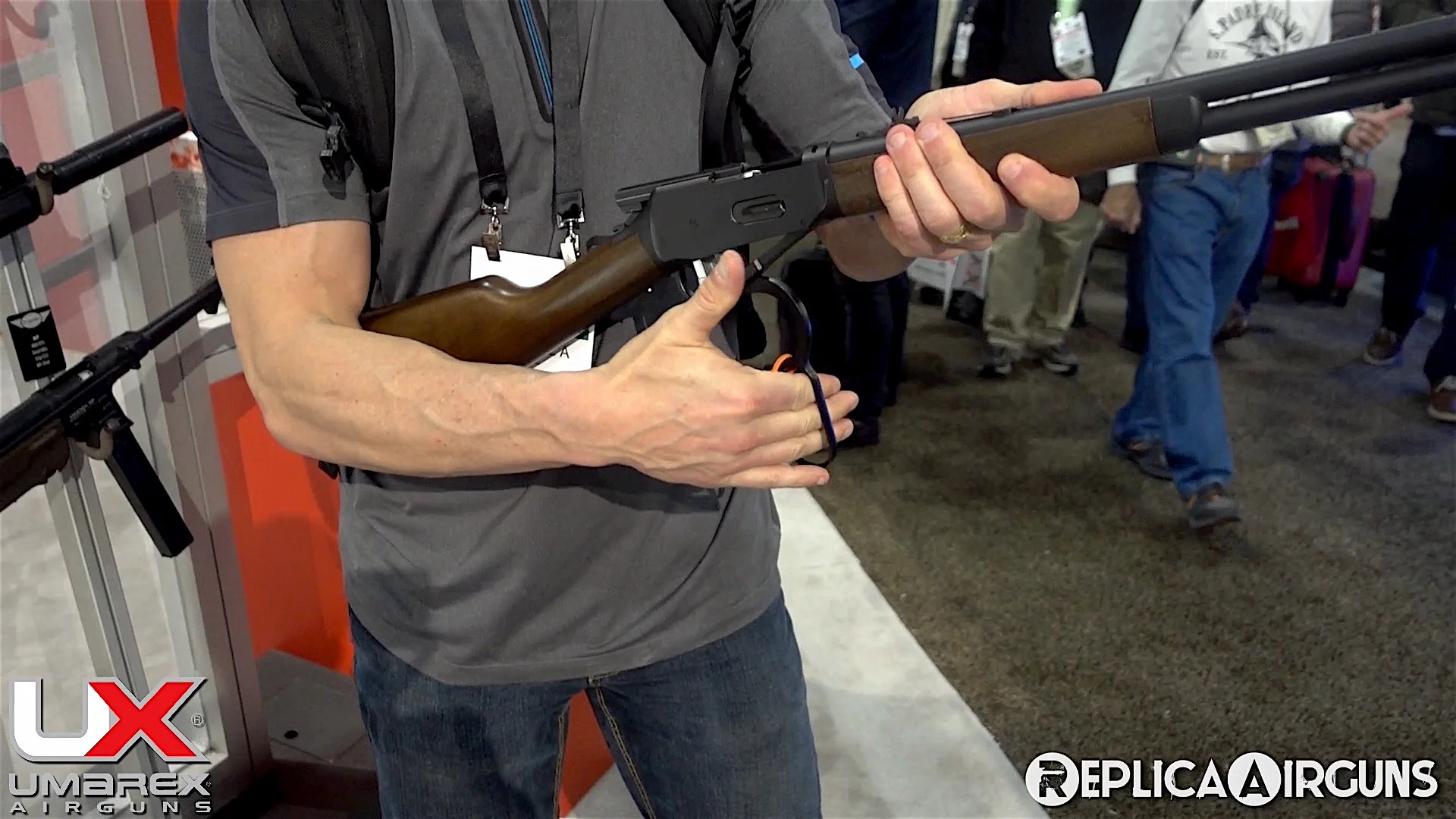 SHOT Show 2018 Umarex BB Legends Cowboy Rifle Lever Action.jpg