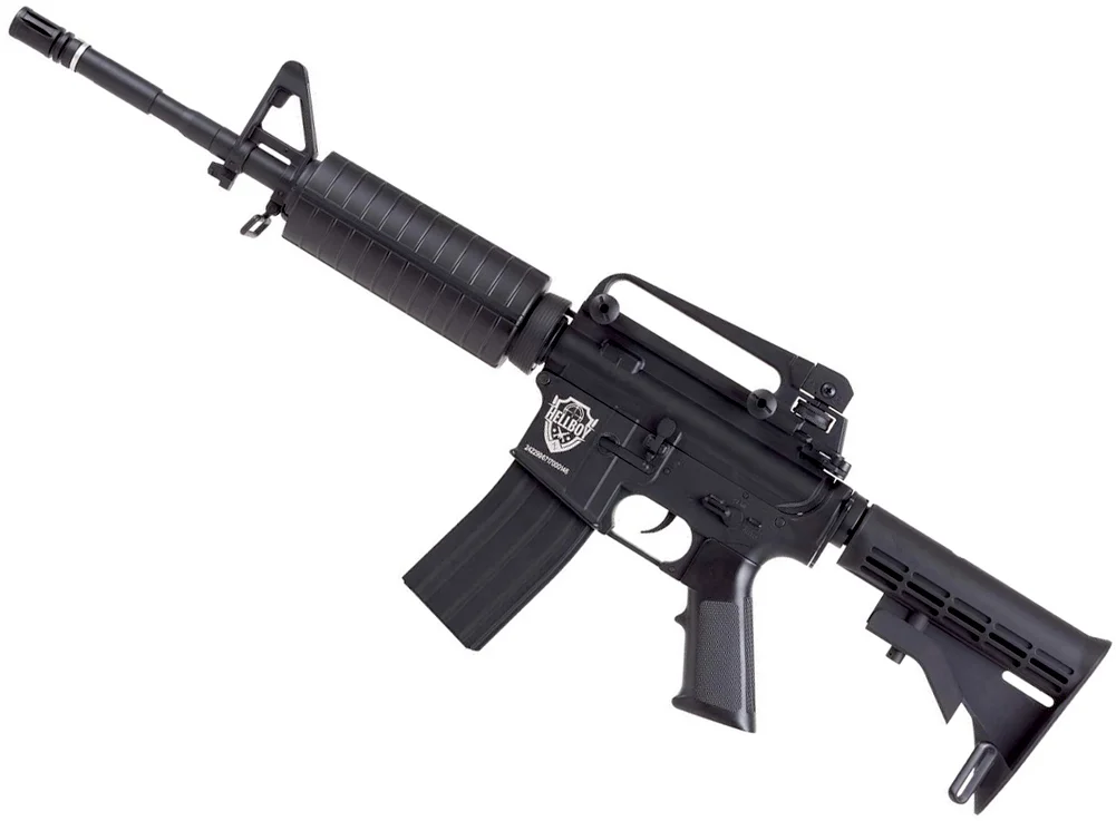 HellBoy CO2 BB M4 Air Rifle Left Side Angle.jpg