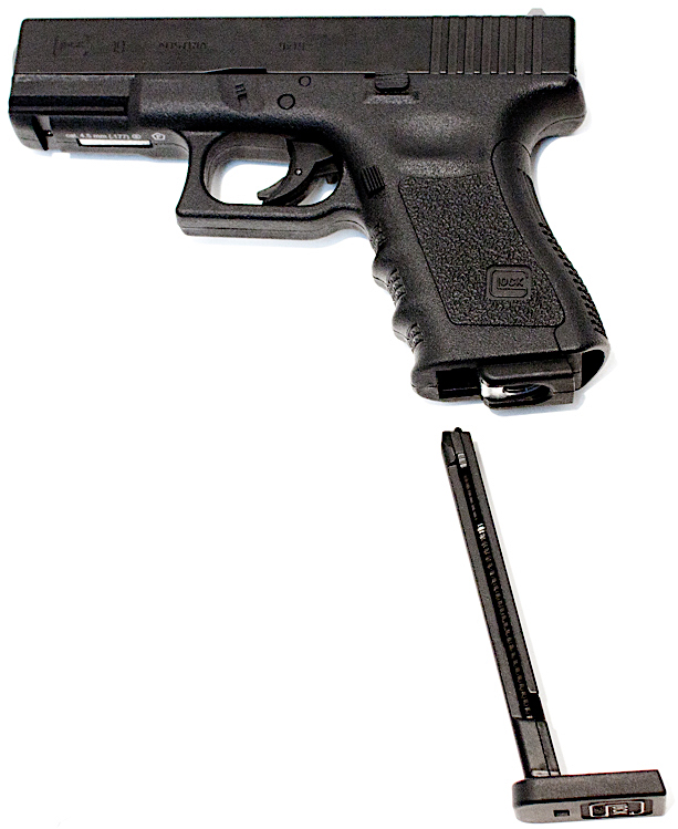 Umarex Glock 19 CO2 BB Pistol Magazine Out.jpg. 