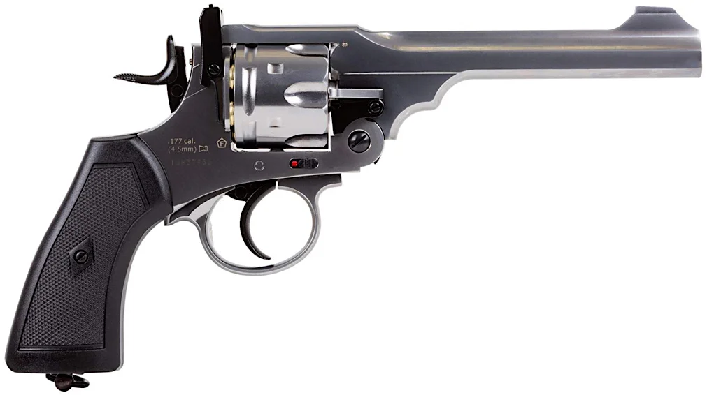 Webley MKVI .455 CO2 Shell Loading Pellet Revolver Right Side.jpg