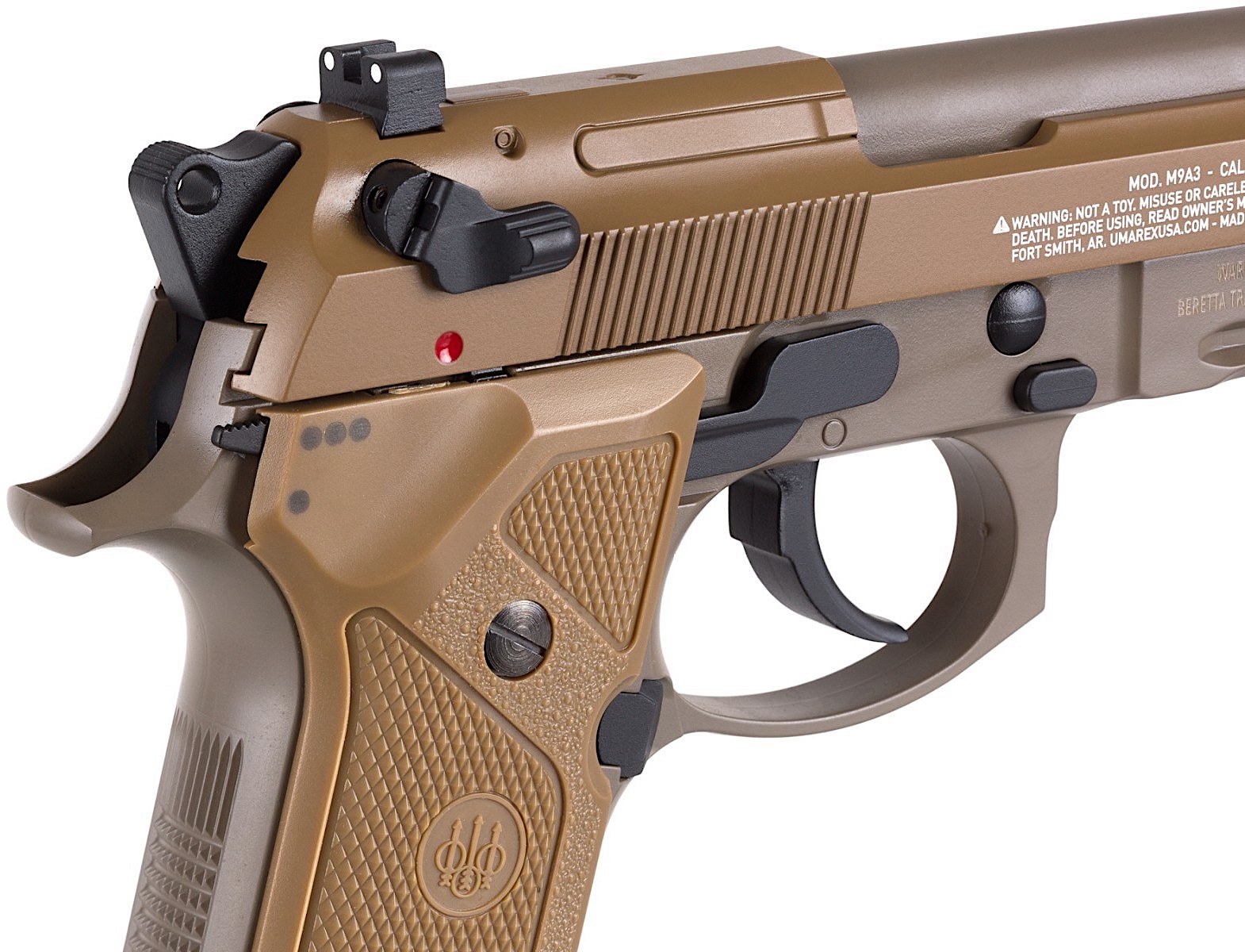 Umarex Beretta M9A3 BB Pistol Right Side Selector.jpg. 