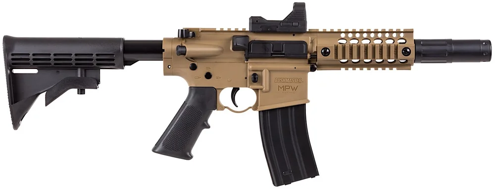 Crosman Bushmaster MPW CO2 Blowback BB Machine Gun Table Top Review ...
