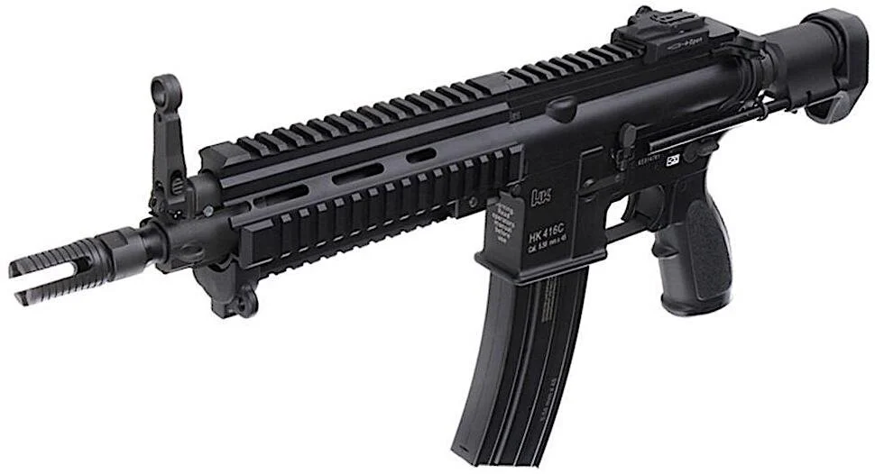 HK416C V2 AEG Airsoft Rilfe Left Front.jpg