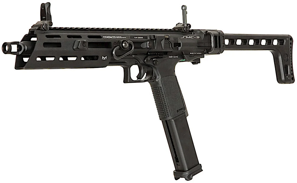 G&G SMC9 GBB Airsoft Carbine Left Side.jpg