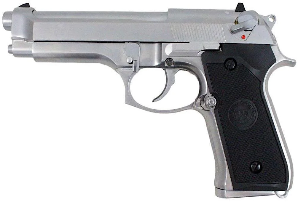 WE 1039 M92 GBB Full Auto Airsoft Pistol Left Side.jpg