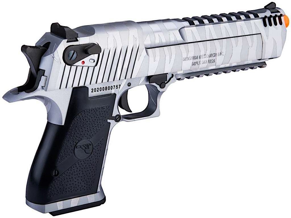 Airsoft Desert Eagle Style Gas Blowback Pistol 350 FPS Semi-Auto Manual Safety 