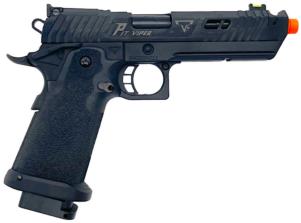 Swiss Arms SA 1911 MRP CO2 Powered Blowback 4.5mm Air Pistol (Color:  Black), MORE, Air Gun / Pellet Gun, Air Pistols / Hand Guns -   Airsoft Superstore