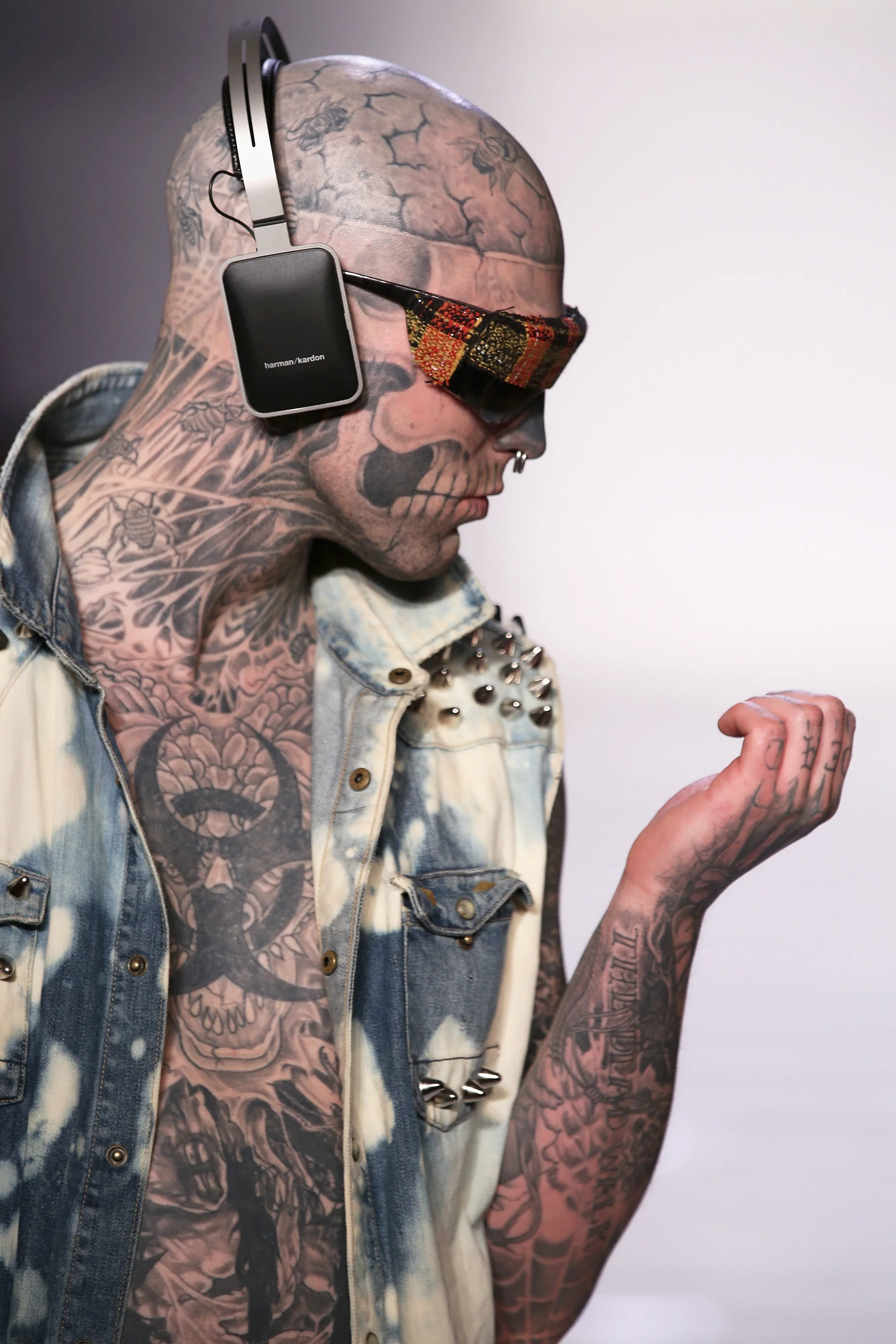 Rick Genest "Zombie Boy" for T&amp;T 2013