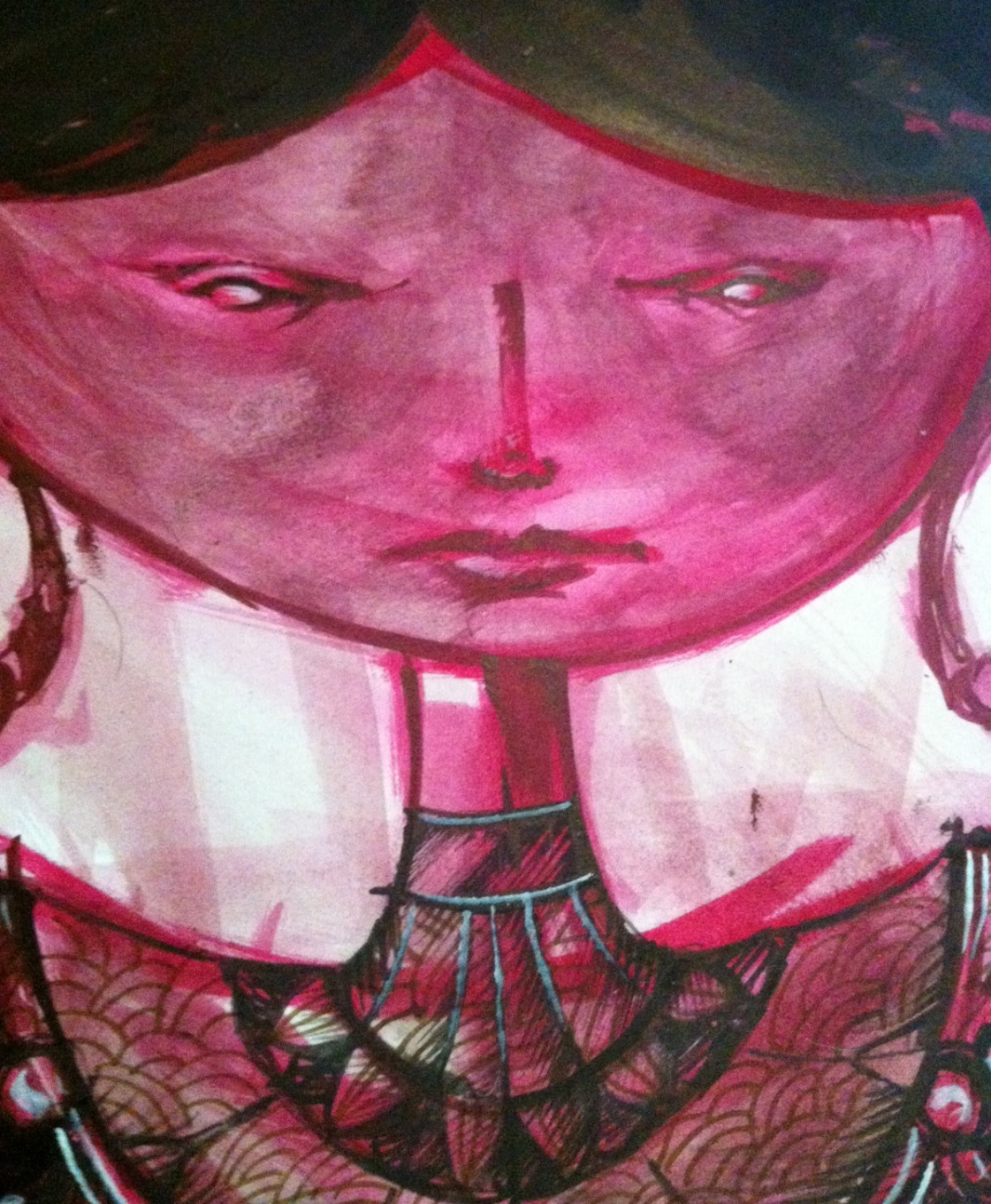 Chris Powers is an internationally known mural and tattoo artist Featured June 2014 at Delurk