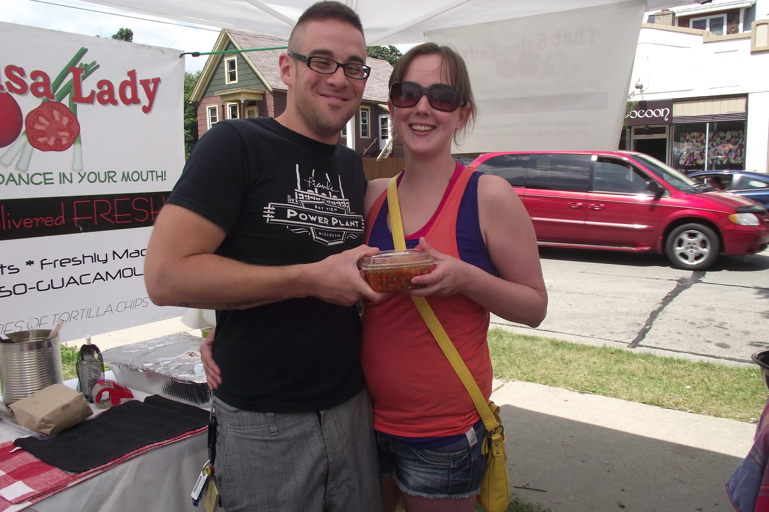 David & his lovely lady